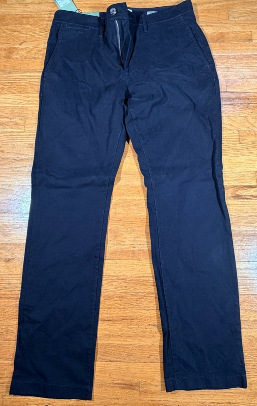 Goodfellow & Co Men’s Every Wear Chino Pants 32x30 Navy Blue Slim New With Tags